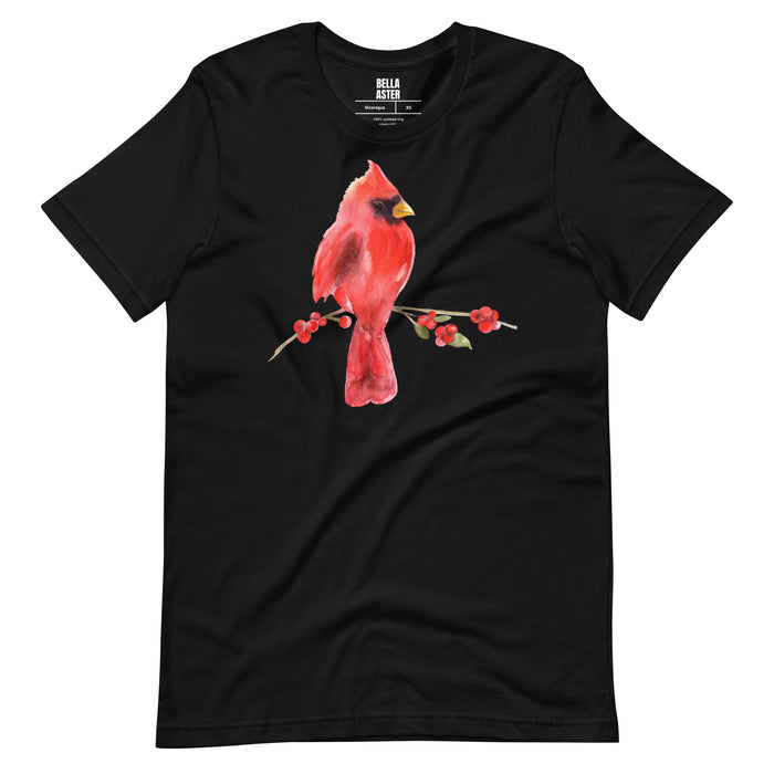 Watercolor Cardinal Shirt
