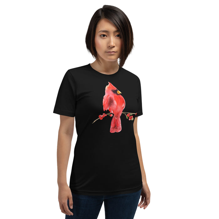 Watercolor Cardinal Shirt