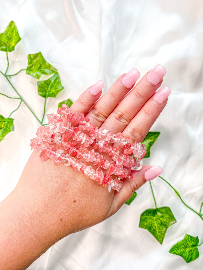 Watermelon Chip Bracelet