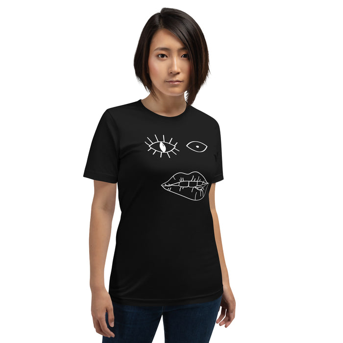 What Line Art Unisex T-Shirt - Bloom Seventy Seven