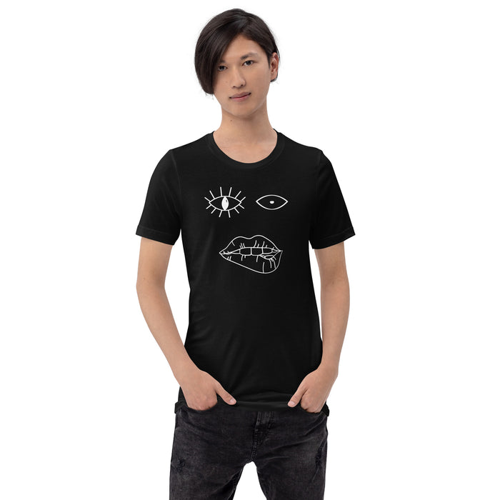 What Line Art Unisex T-Shirt - Bloom Seventy Seven