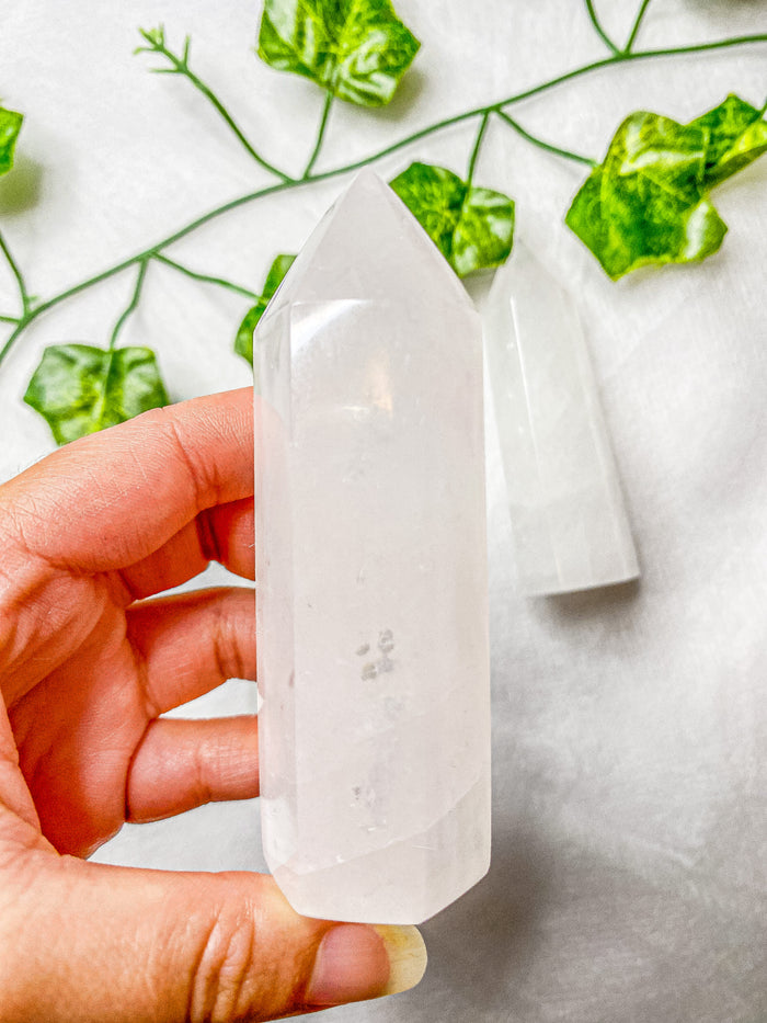 White Calcite Tower