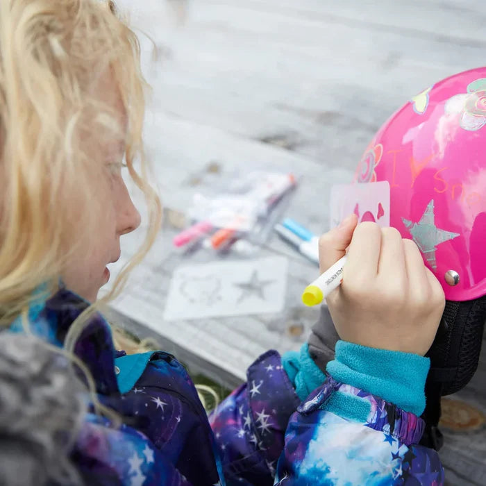 WIPEOUT™ DRY ERASE HELMET - Black | Kids