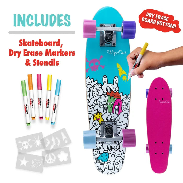 Wipeout™ Dry Erase Skateboard