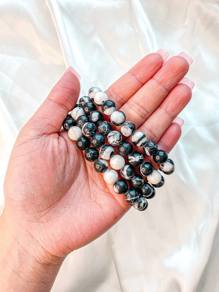 Zebra Calcite Bracelet