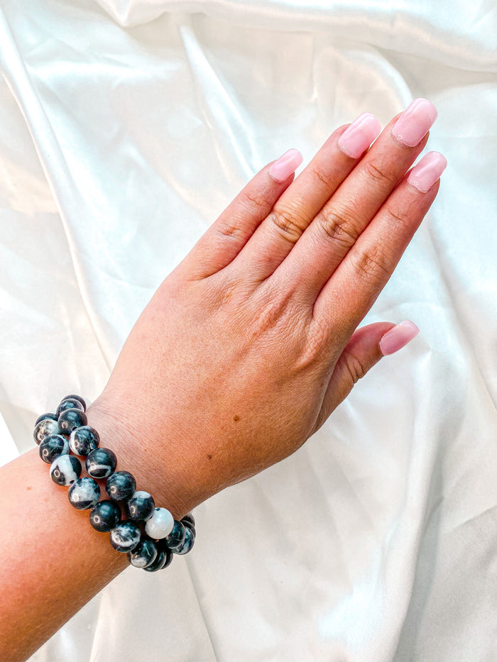 Zebra Calcite Bracelet